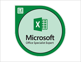 Badge MOS Excel Expert