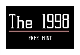 Font The 1998