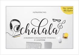 Font Chalala