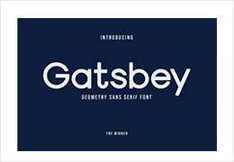 Font Gatsbey