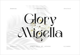 Font Glory Migella