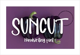 Font Suncut