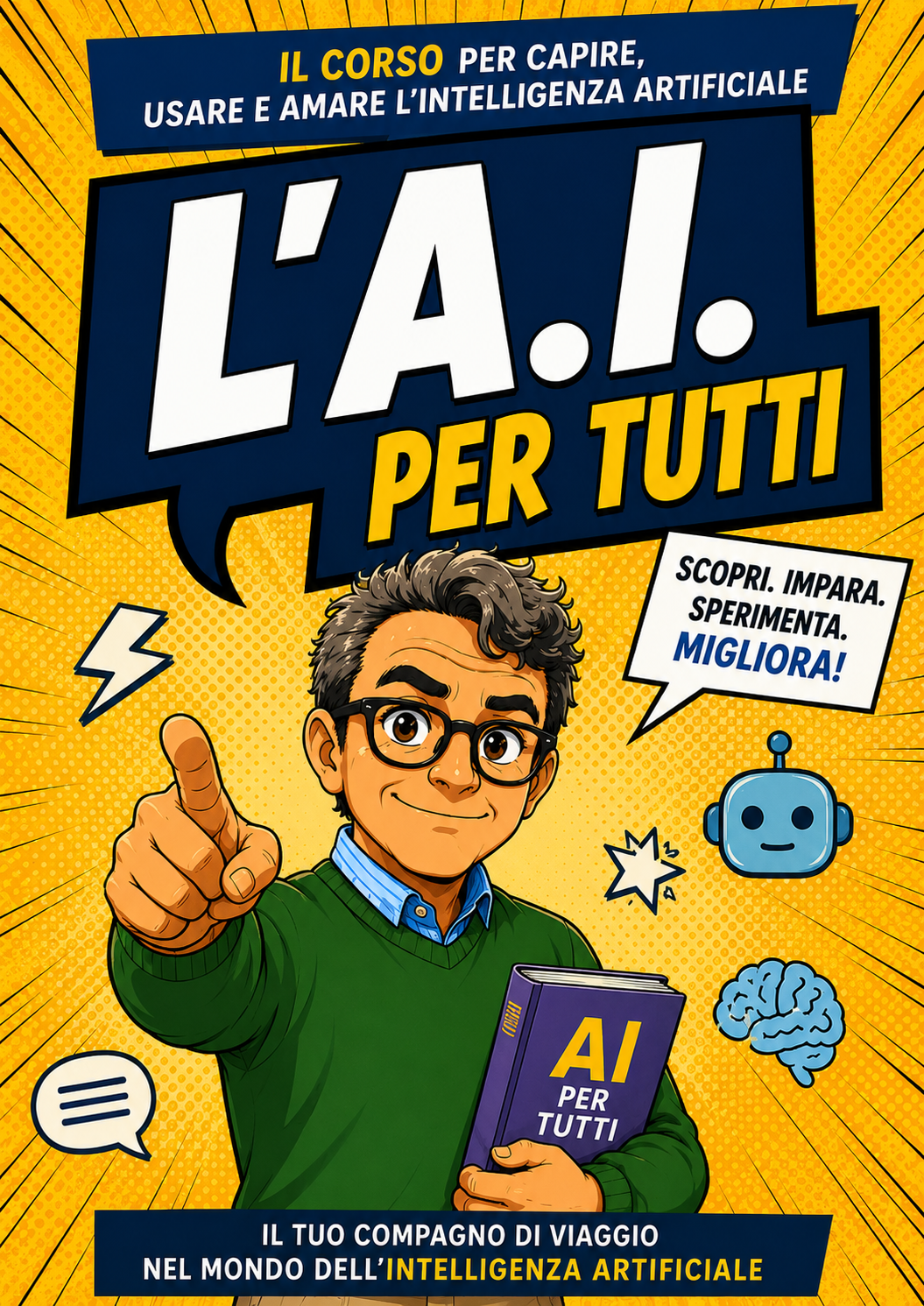 Copertina del corso L’A.I. per tutti